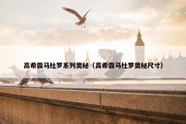 高希霸马杜罗系列奥秘（高希霸马杜罗奥秘尺寸）