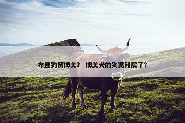 布置狗窝博美？ 博美犬的狗窝和房子？