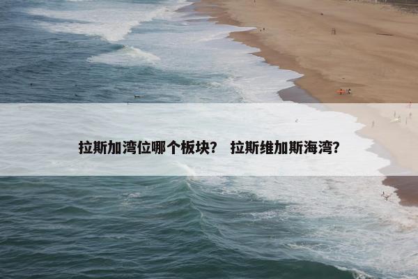 拉斯加湾位哪个板块？ 拉斯维加斯海湾？