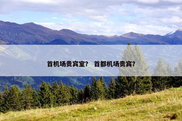 首机场贵宾室？ 首都机场贵宾？