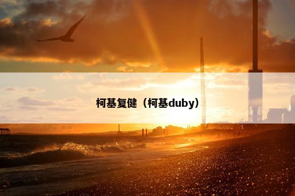 柯基复健（柯基duby）