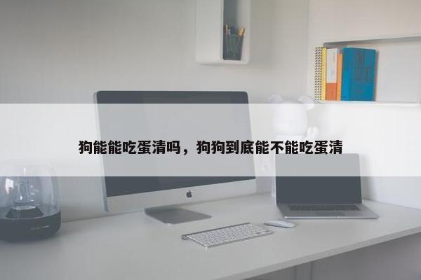 狗能能吃蛋清吗，狗狗到底能不能吃蛋清