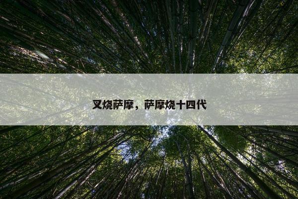 叉烧萨摩，萨摩烧十四代