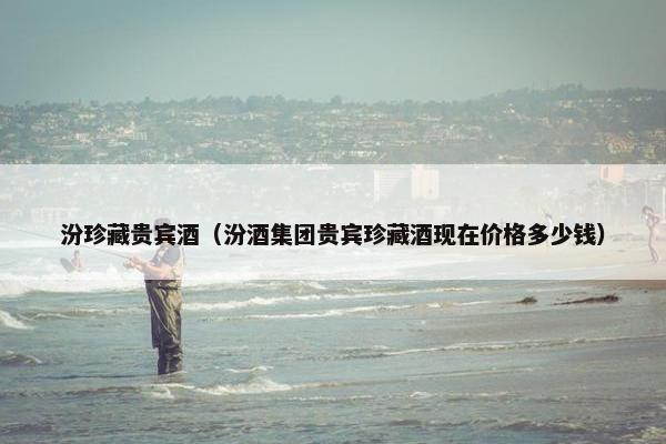 汾珍藏贵宾酒（汾酒集团贵宾珍藏酒现在价格多少钱）