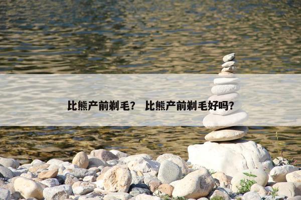 比熊产前剃毛？ 比熊产前剃毛好吗？