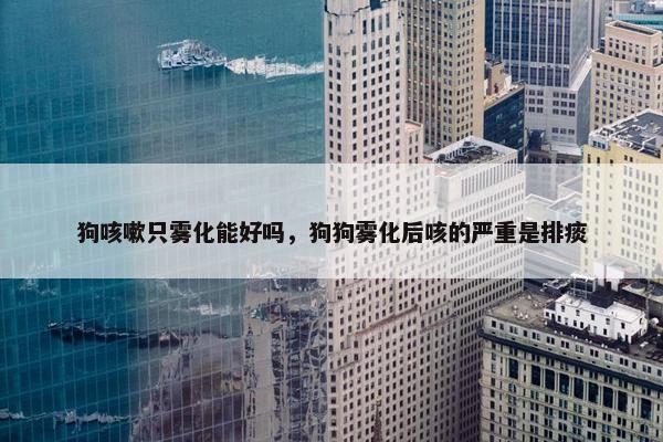狗咳嗽只雾化能好吗，狗狗雾化后咳的严重是排痰