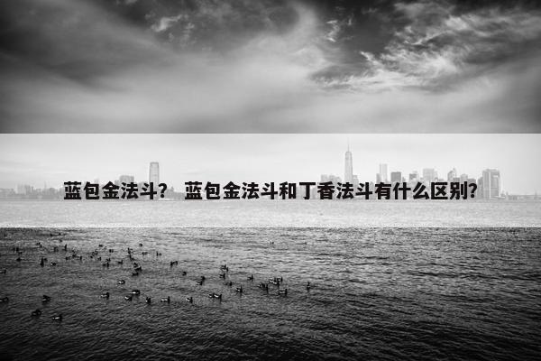 蓝包金法斗？ 蓝包金法斗和丁香法斗有什么区别？