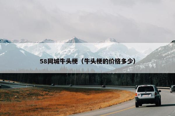 58同城牛头梗（牛头梗的价格多少）