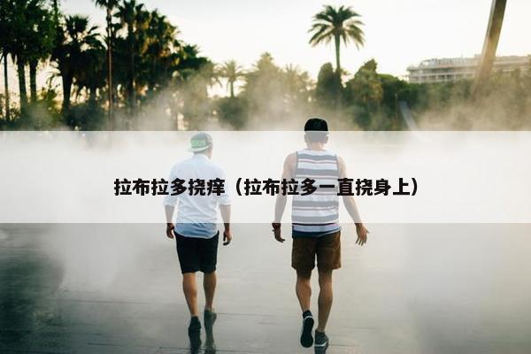 拉布拉多挠痒（拉布拉多一直挠身上）