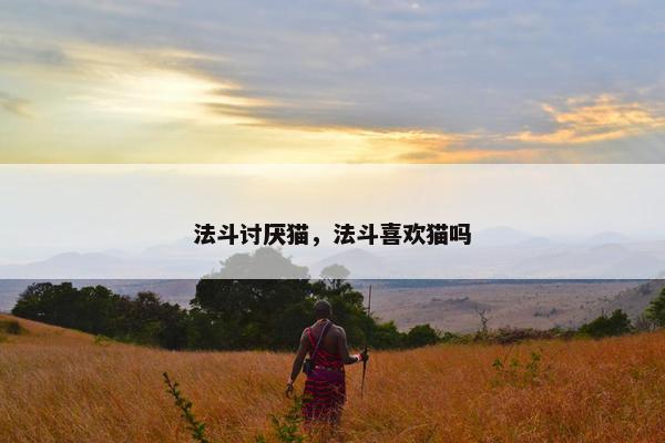 法斗讨厌猫，法斗喜欢猫吗