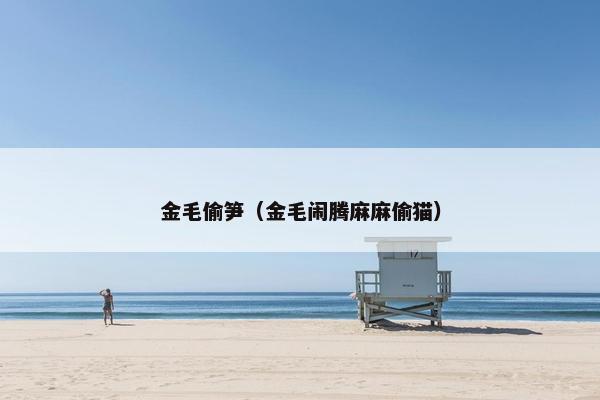 金毛偷笋（金毛闹腾麻麻偷猫）