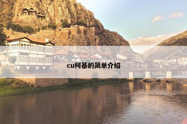 cu柯基的简单介绍