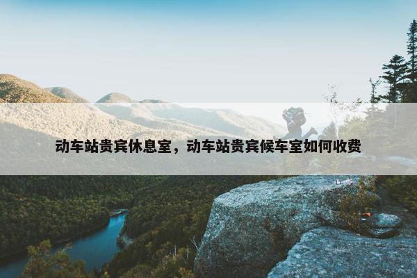 动车站贵宾休息室，动车站贵宾候车室如何收费