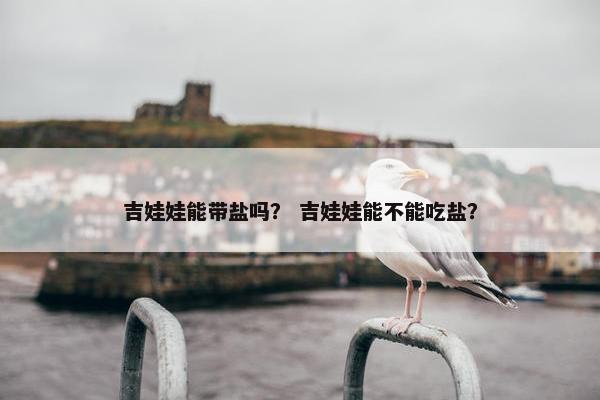 吉娃娃能带盐吗？ 吉娃娃能不能吃盐？