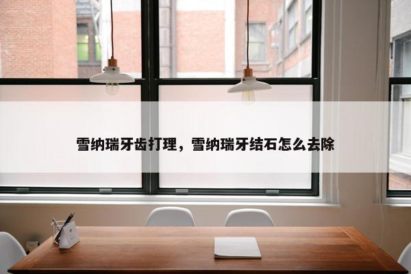 雪纳瑞牙齿打理，雪纳瑞牙结石怎么去除