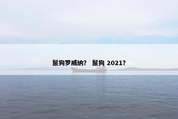 鬣狗罗威纳？ 鬣狗 2021？