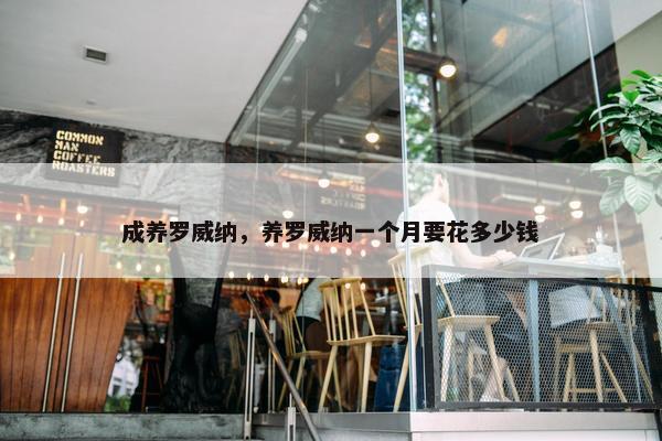 成养罗威纳，养罗威纳一个月要花多少钱