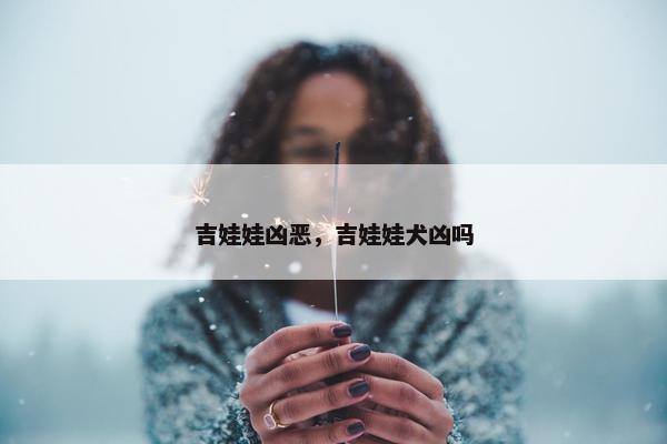吉娃娃凶恶，吉娃娃犬凶吗