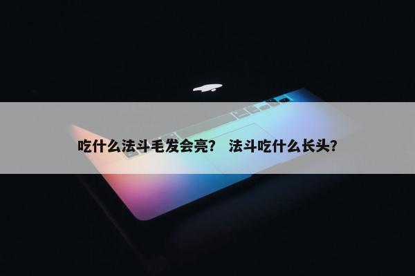 吃什么法斗毛发会亮？ 法斗吃什么长头？