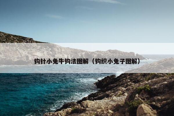 钩针小兔牛钩法图解（钩织小兔子图解）