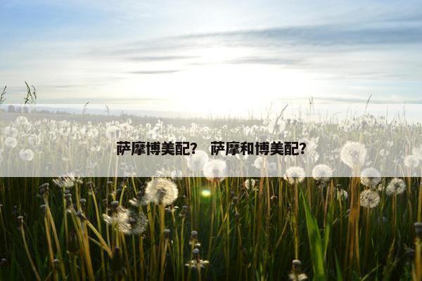 萨摩博美配？ 萨摩和博美配？