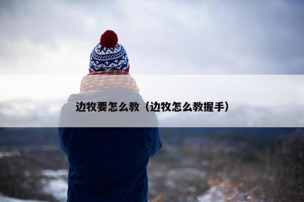 边牧要怎么教（边牧怎么教握手）
