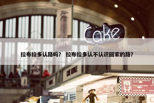 拉布拉多认路吗？ 拉布拉多认不认识回家的路？