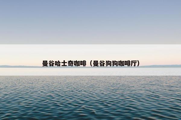 曼谷哈士奇咖啡（曼谷狗狗咖啡厅）