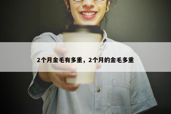 2个月金毛有多重，2个月的金毛多重