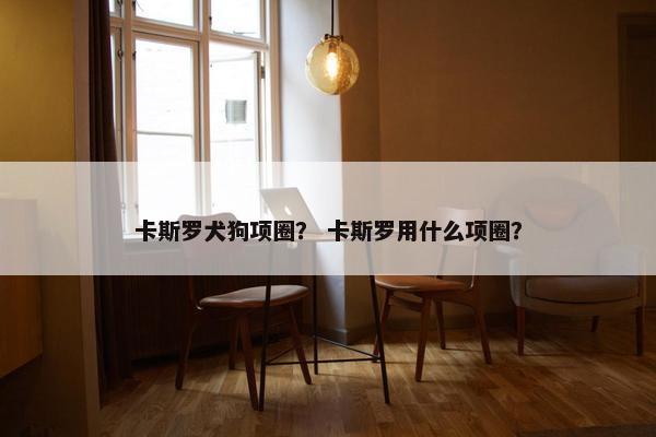 卡斯罗犬狗项圈？ 卡斯罗用什么项圈？