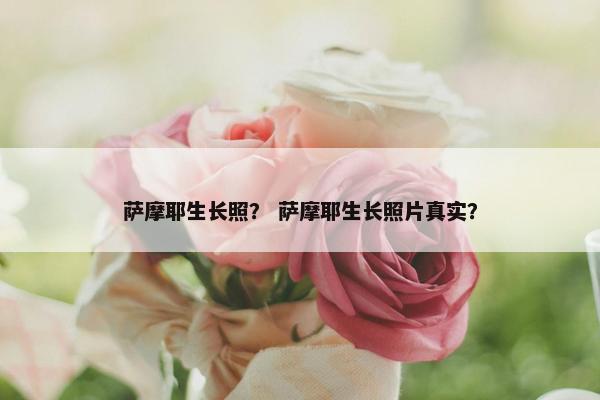 萨摩耶生长照？ 萨摩耶生长照片真实？