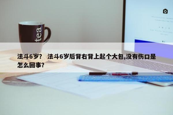 法斗6岁？ 法斗6岁后背右背上起个大包,没有伤口是怎么回事？