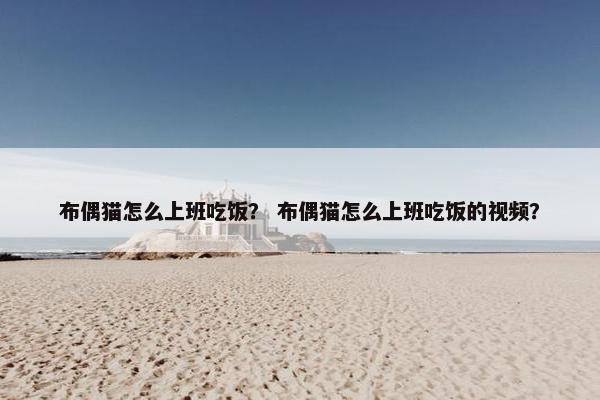 布偶猫怎么上班吃饭？ 布偶猫怎么上班吃饭的视频？