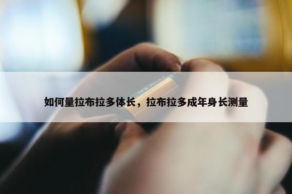 如何量拉布拉多体长，拉布拉多成年身长测量