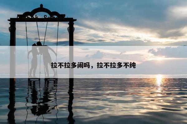 拉不拉多闹吗，拉不拉多不纯