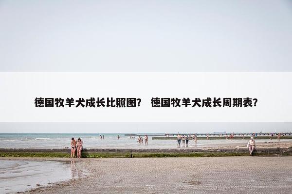 德国牧羊犬成长比照图？ 德国牧羊犬成长周期表？