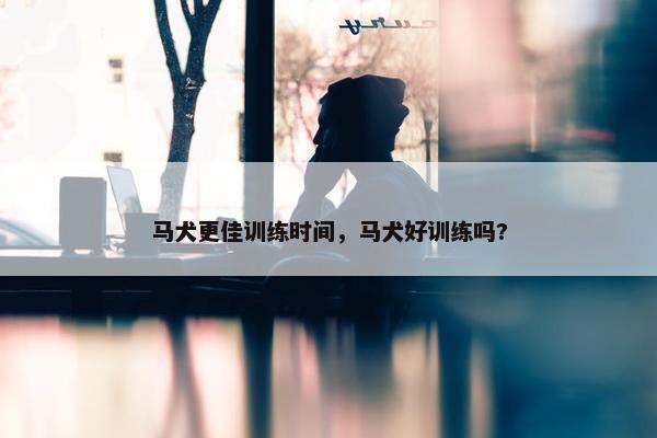 马犬更佳训练时间，马犬好训练吗?