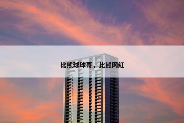 比熊球球哥，比熊网红